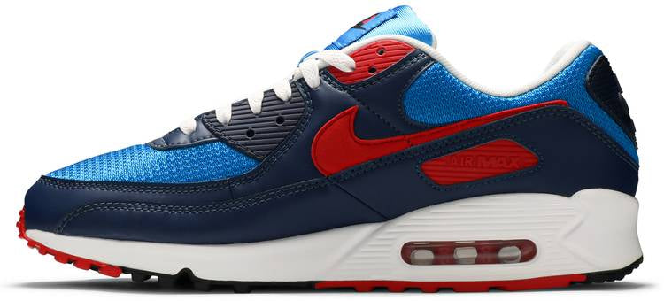 Air Max 90 'Photo Blue University Red' CT1687-400