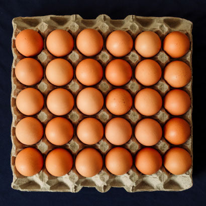 Organic free range Jumbos (30 eggs) 69-76 grams
